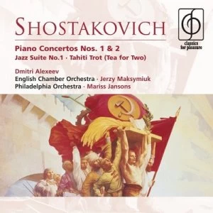 image of Piano Concerto Jazz Suite Alexeev by Dmitri Shostakovich CD Album