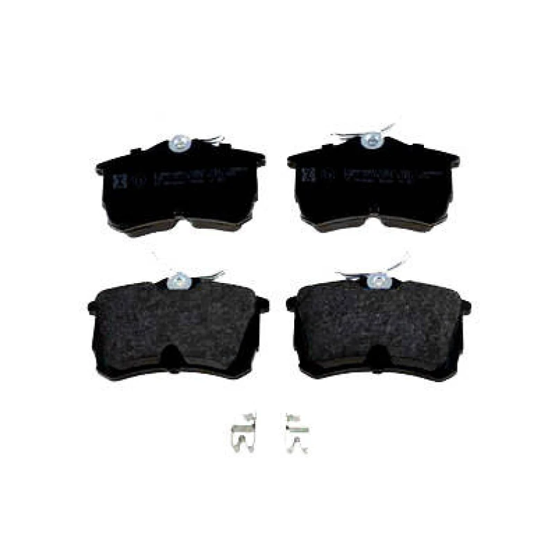 Image of ZIMMERMANN 23527.150.1 Brake pad set Rear Axle, with acoustic wear warning, Photo corresponds to scope of supply Brake Pad Set,disc brake (402)
