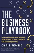 Image of business playbook how to document and delegate what you do so your company