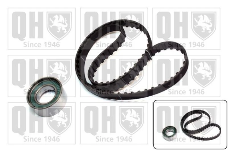 Image of QUINTON HAZELL Timing belt kit QUINTON HAZELL QBK128