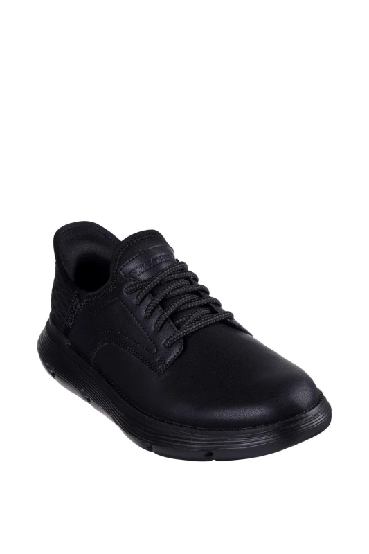 Image of Skechers Men Garza Gervin Shoes in Black Size: 8 Black 8 Male 196989794778