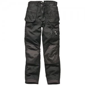 Image of Dickies Mens Eisenhower Multi Pocket Trousers Black 32" 32"