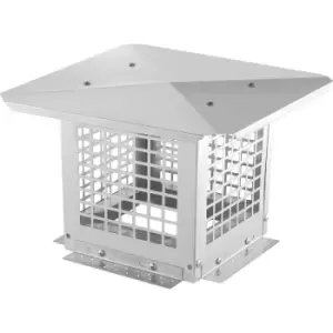 Image of VEVOR Chimney Cap 9x 9304Stainless Steel Fireplace Flue Caps Cover Mesh