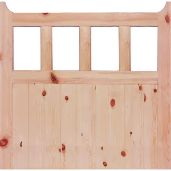 Image of 600 External Unfinished Redwood Gate - 1067 x 915mm