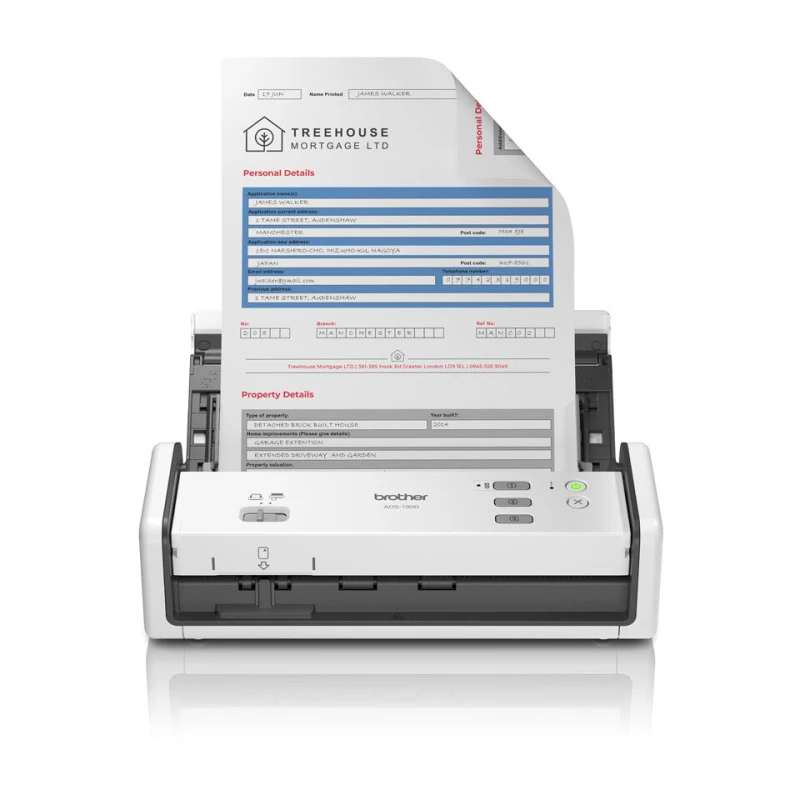 Image of Brother Brother ADS1300 Portable Scanner ADS1300ZU1