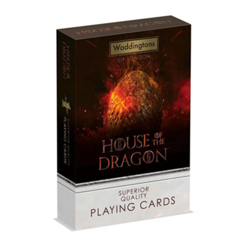 Image of Winning Moves House Of The Dragon Waddingtons Number 1 Playing Cards - Brand New And Sealed