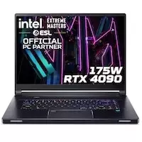 Image of Acer Predator Triton X NVIDIA RTX 4090, 64GB, 17" WQXGA 250Hz Mini-LED, Intel i9-13900HX Gaming Laptop