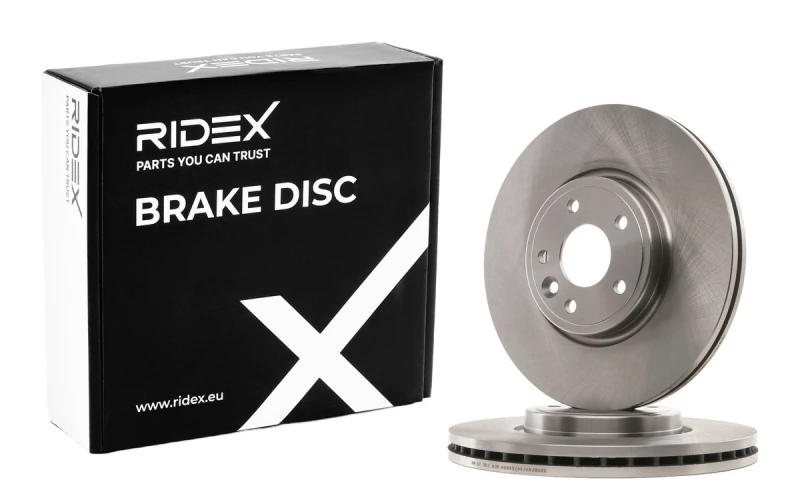 Image of Brake disc RIDEX 82B2011