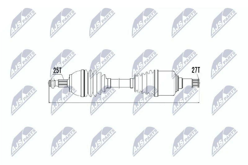 Image of NTY Drive shaft NTY NPW-ME-017