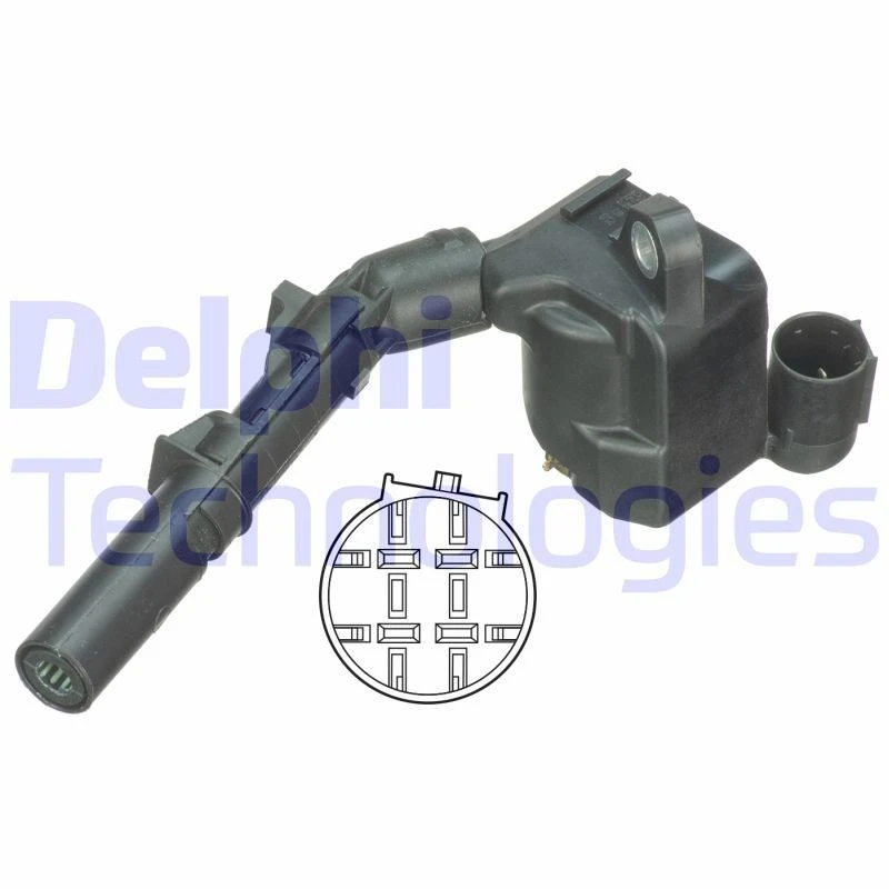 Image of DELPHI GN10691-12B1 Ignition coil Coil,ignition (689)