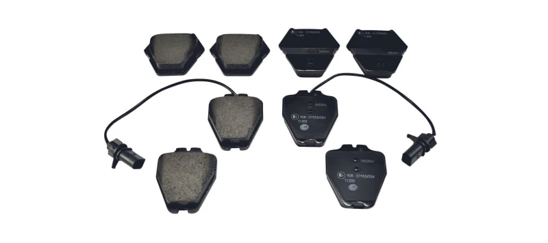 Image of HELLA Brake pad set HELLA 8DB 355 009-031