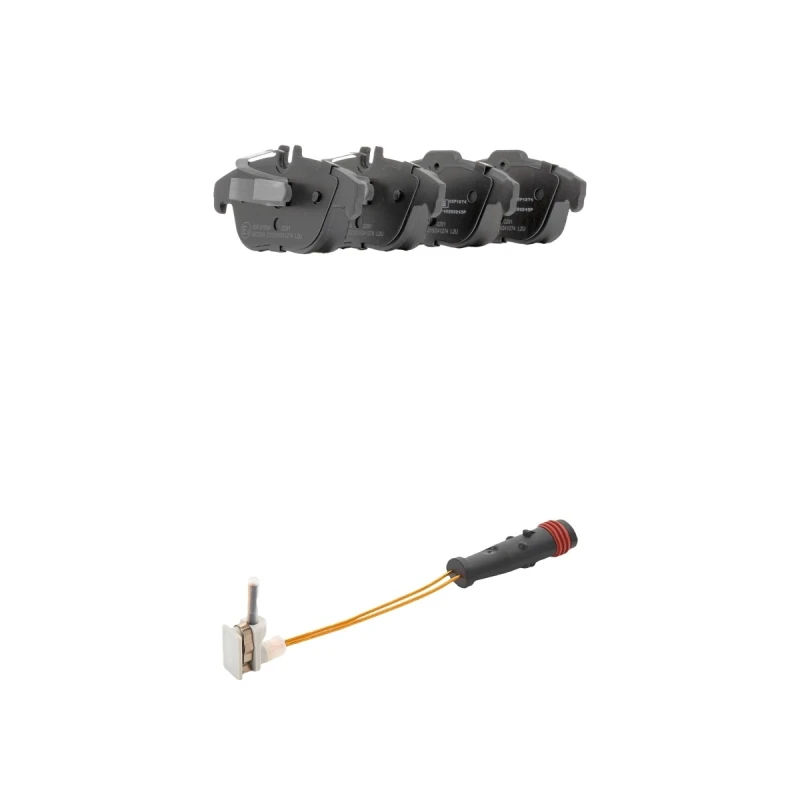 Image of RIDEX PLUS 402B1815P Brake pad set Brake Pad Set,disc brake (402)