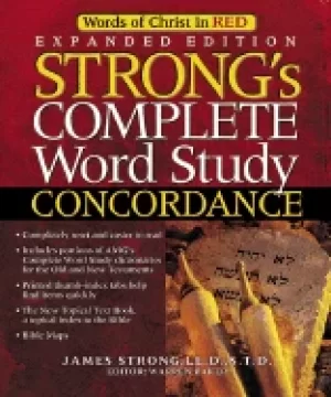 Image of strongs complete word study concordance expanded edition