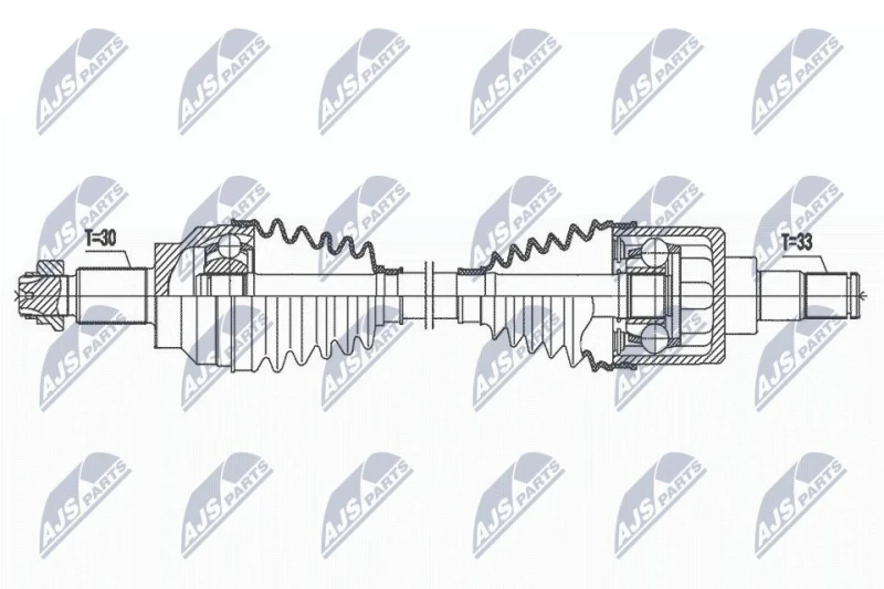 Image of NTY Drive shaft NTY NPW-AR-018