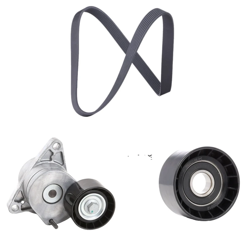 Image of RIDEX 542R0960 V-ribbed belt set V-Ribbed Belt Set (542)