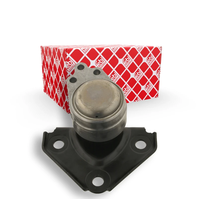 Image of FEBI BILSTEIN 30055 Engine mount Right, Hydro Mount Elastomer Engine Mounting (247)