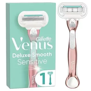 image of Gillette Venus Deluxe Rose Razor Shaver