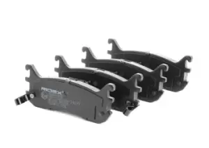 Image of RIDEX Brake pad set 402B0405 Brake pads,Brake pad set, disc brake MAZDA,FORD USA,MX-5 II (NB),MX-5 I (NA),FAMILIA V (BA),FAMILIA V (BG8)