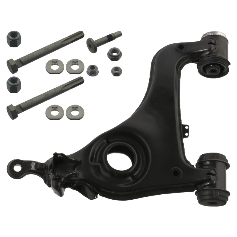 Image of FEBI BILSTEIN 40341 Suspension arm Control Arm, Sheet Steel, Left, with fastening/mounting material Sheet Steel Track Control Arm (273)
