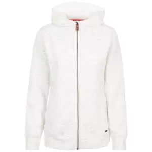 Image of Trespass Womens/Ladies Winnie Hoodie (M) (Ghost White Marl)