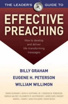 Image of The Leaders Guide to Effective Preaching by Billy Graham Book