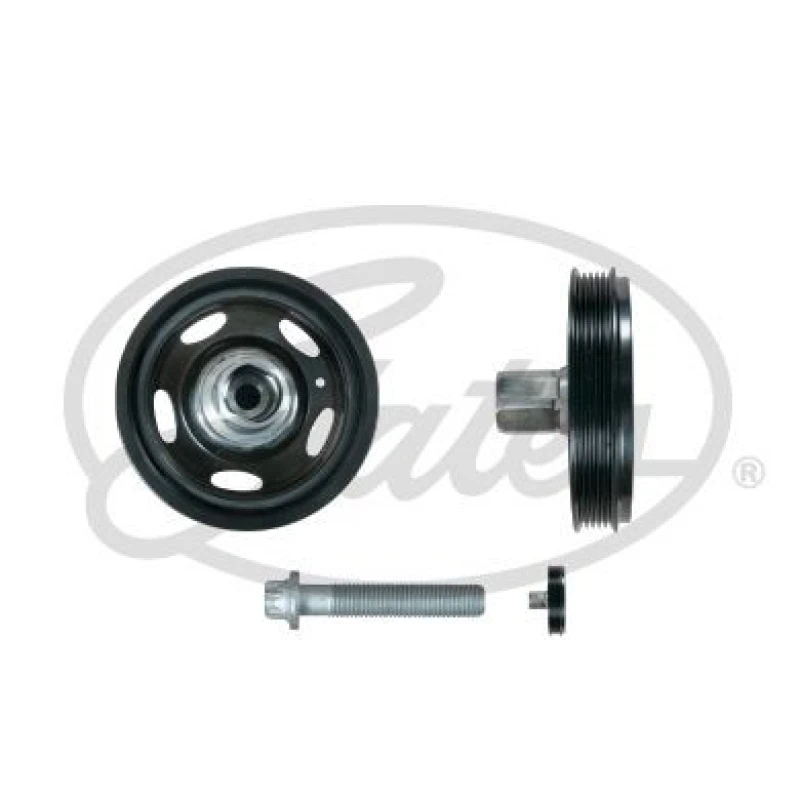 Image of GATES Crankshaft pulley GATES TVD1171A