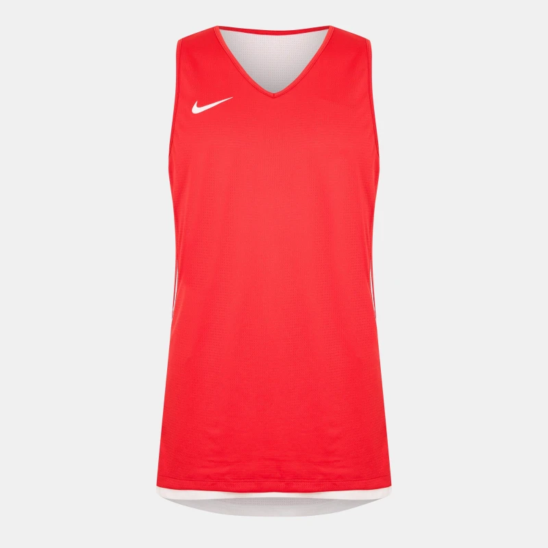 Image of Nike Tm Bskbl Rv Jsy Univrsty Red/Wh male M