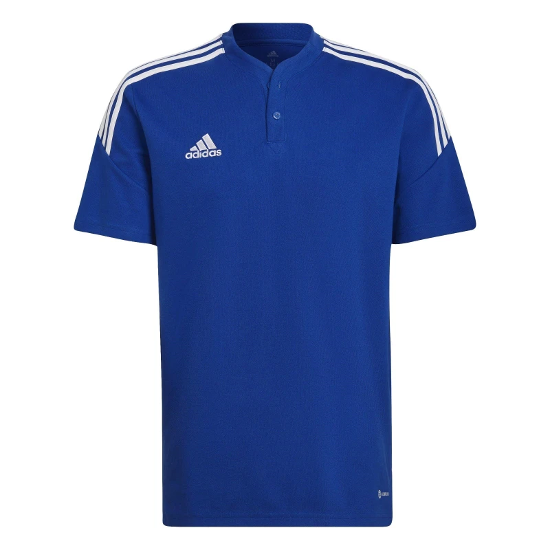 Image of adidas Condivo 22 Polo Shirt Mens - Blue Blue XS