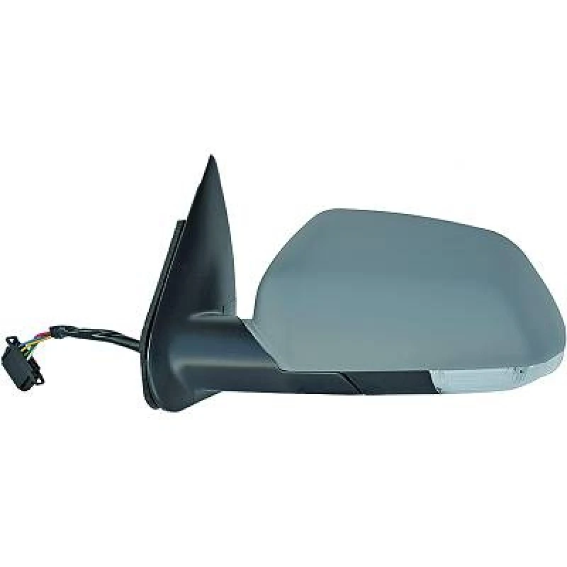 Image of DIEDERICHS 7831225 Wing mirror Left, Complete Mirror, primed Outside Mirror (50)