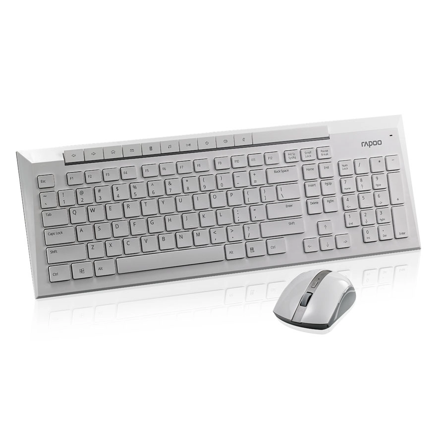 image of Rapoo 8200P Wireless Keyboard and Mouse Set