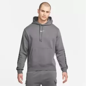 image of Nike Repeat Hoodie Mens - Grey