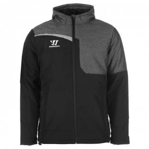 image of Warrior Stadium Jacket Mens - Black/Grey