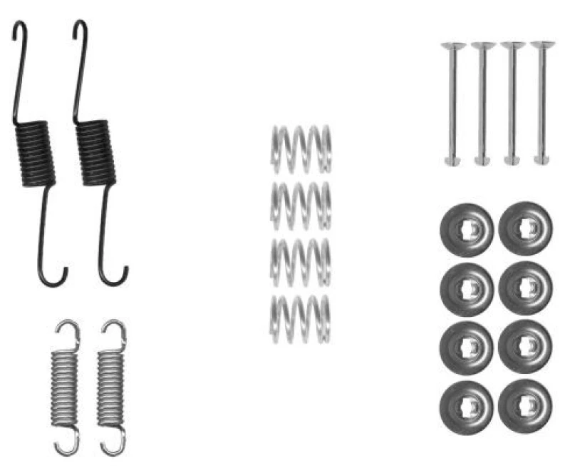 Image of Brake shoe fitting kit TEXTAR 97047900