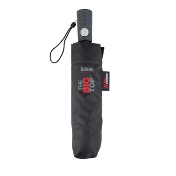 Image of Totes Xtra Strong Auto Open/Close Double Canopy - Black
