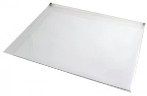 Image of Qconnect Doc Wallet Zip A4 Transparent - 10 Pack