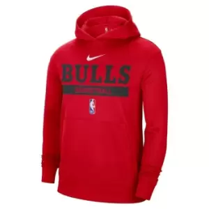 Image of Nike Nba Chicago Bulls Dri-Fit Spotlight Hoody, University Red, Male, Hoodies, DN8152-657