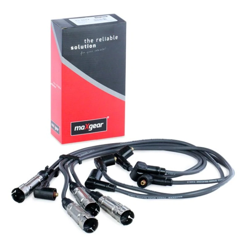 Image of MAXGEAR 53-0062 Ignition Lead Set Number of circuits: 5, with cable protection pipe Ignition Cable Kit (685)