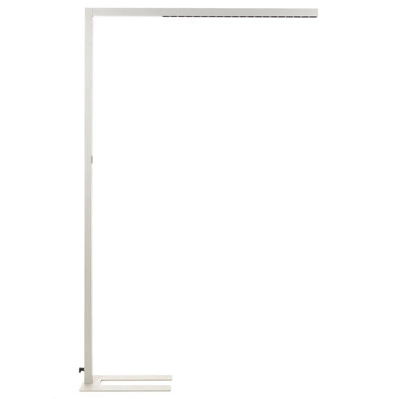 Image of Beliani LED Floor Lamp Mensa With Motion Sensor Metal Silver