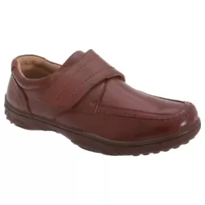 Image of Smart Uns Mens Touch Fastening Casual Shoes (10 UK) (Tan)