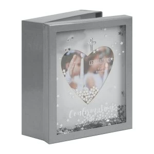 image of Confirmation Lidded Shadow Keepsake Box