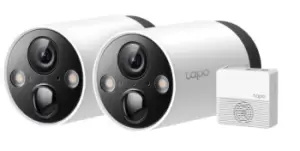 image of TP Link Tapo Smart Wire-Free Security Camera System, 2-Camera System