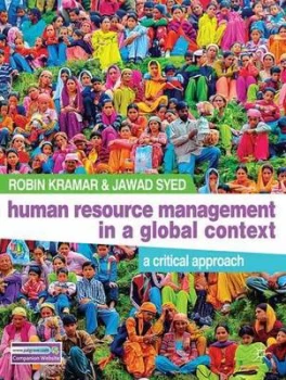 Image of Human Resource Management in a Global Context by Robin Kramar Paperback