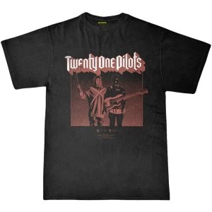 Image of Twenty One Pilots - Torch Bearers Unisex Large T-Shirt - Black