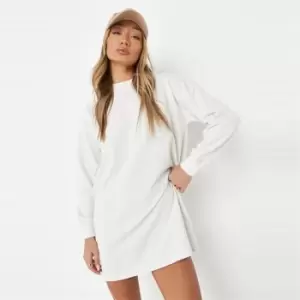 Image of Missguided Petite Basic Sweater Dress - Neutral