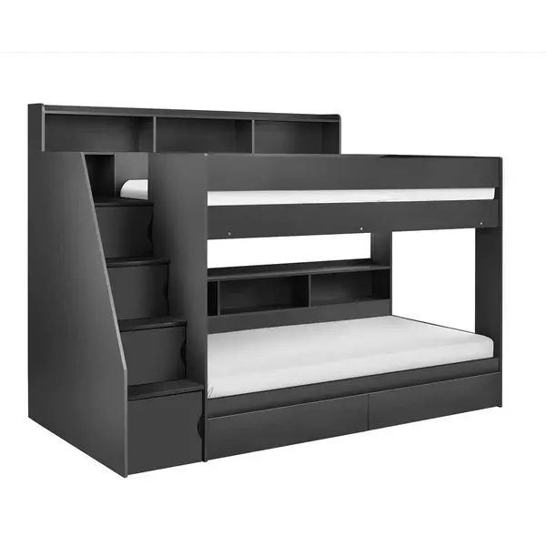 Image of Julian Bowen Camelot Staircase Bunk Anthracite CAM811