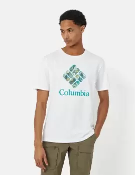 Image of Columbia Rapid Ridge Graphic T-Shirt - White
