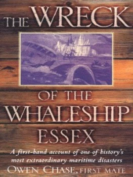 Image of The Wreck of the Whaleship Essex by Owen Chase Hardback