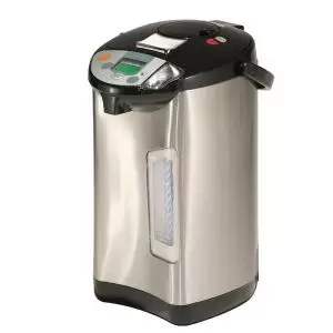 Image of Addis 5L Thermo Pot Stainless SteelBlack 3 way dispensing manual cup