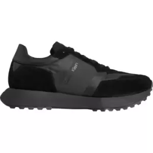 Image of Calvin Klein Suede Trainers - Black