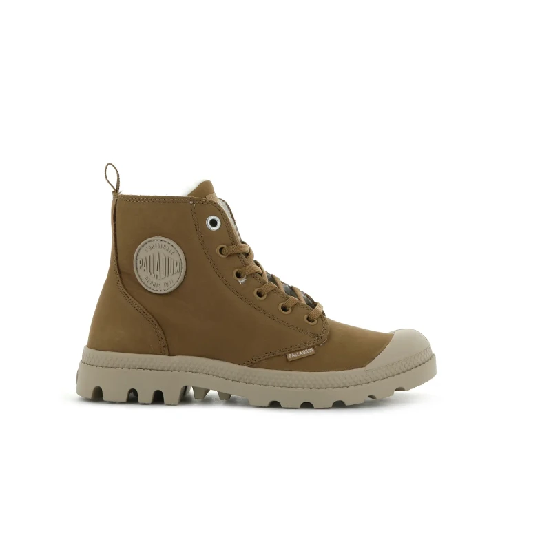 Image of Palladium Womens shoes Palladium Pampa Hi Marron Female 36